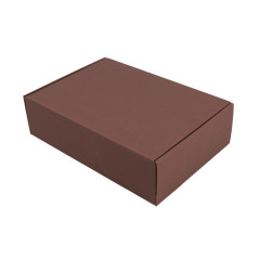 Mocca A4-Geschenkbox für Produkte | 305x215x85 mm | Superbox