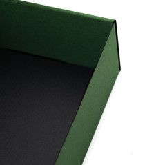 Grüne A4 Premium-Box | 305x215x85 mm | Superbox