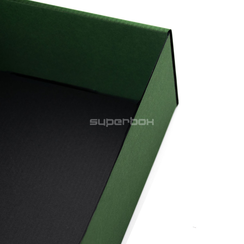 Grüne A4-Premium-Geschenkbox