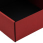 Bright Red Box with Window for Packing Jars | 185x195x75 mm | Superbox