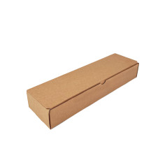 Kompakte braune Schnellfaltbox | 250x70x40 mm | Superbox