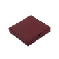 Bordeauxrote Kartonschachtel | 150x150x30 mm | Superbox