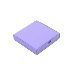 Fliederfarbene Kartonschachtel | 150x150x30 mm | Superbox