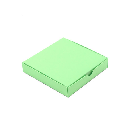 Grüne Kartonschachtel | 150x150x30 mm | Superbox