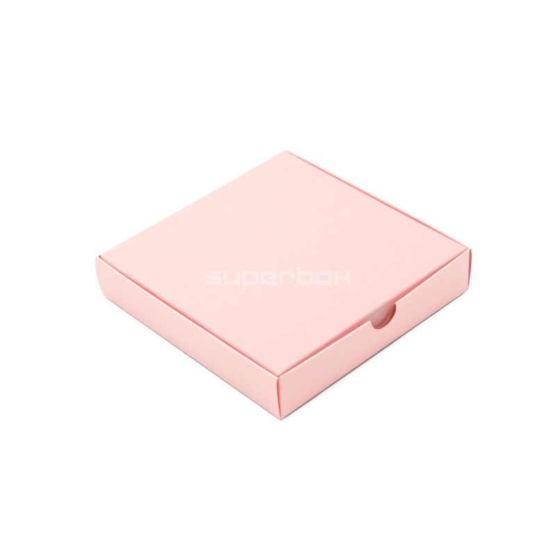 Rosa Kartonschachtel | 150x150x30 mm | Superbox