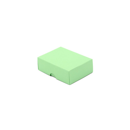 Grüne Karton-Geschenkbox | 95x70x30 mm | Superbox
