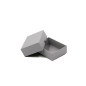 Grey Color 2-PC Small Rectangle Gift Box from Cardboard Grey Color 2-PC Small Rectangle Gift Box from Cardboard