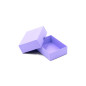Fliederfarbene Kartonschachtel für Schmuck | 95x70x30 mm | Superbox