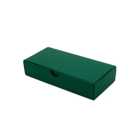 Dunkelgrüne Kartonschachtel für Schmuck | 150x70x30 mm | Superbox
