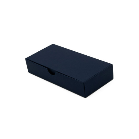 Blaue längliche Kartonschachtel | 150x70x30 mm | Superbox