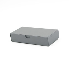 Graue längliche Kartonschachtel | 150x70x30 mm | Superbox