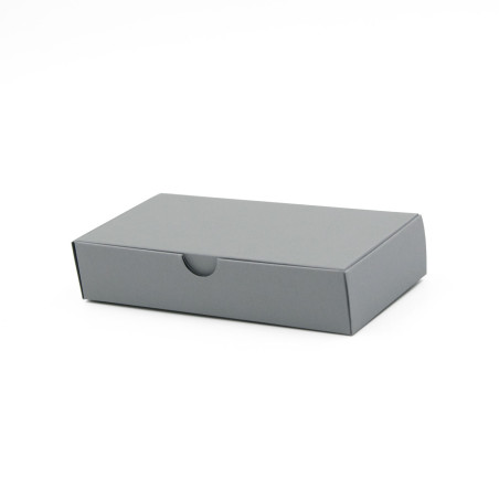 Graue längliche Kartonschachtel | 150x70x30 mm | Superbox