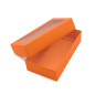 Orange Box mit Fenster für Schmuck | 200x110x50 mm | Superbox Orange Box mit Fenster für Schmuck | 200x110x50 mm | Superbox
