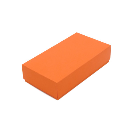 Orange Box mit Deckel für Schmuck | 200x110x50 mm | Superbox