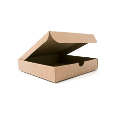 Quadratische Geschenkbox aus recyceltem dekorativem Karton