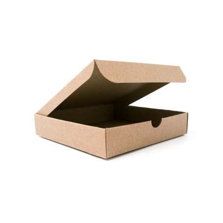 Quadratische Geschenkbox aus recyceltem dekorativem Karton