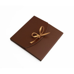 Small Dark Brown Envelope | 155x155x10 mm | Superbox