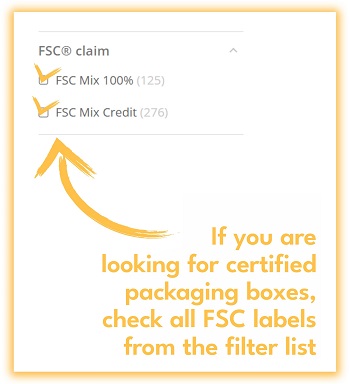 Suche nach Superbox-Boxen mit FSC-Zertifizierung