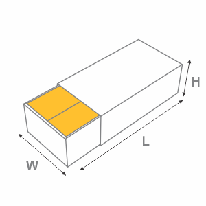 Schachtelboden + Hülle