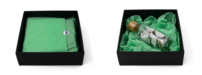 Verwendung von Seidenpapier für Geschenkverpackungen