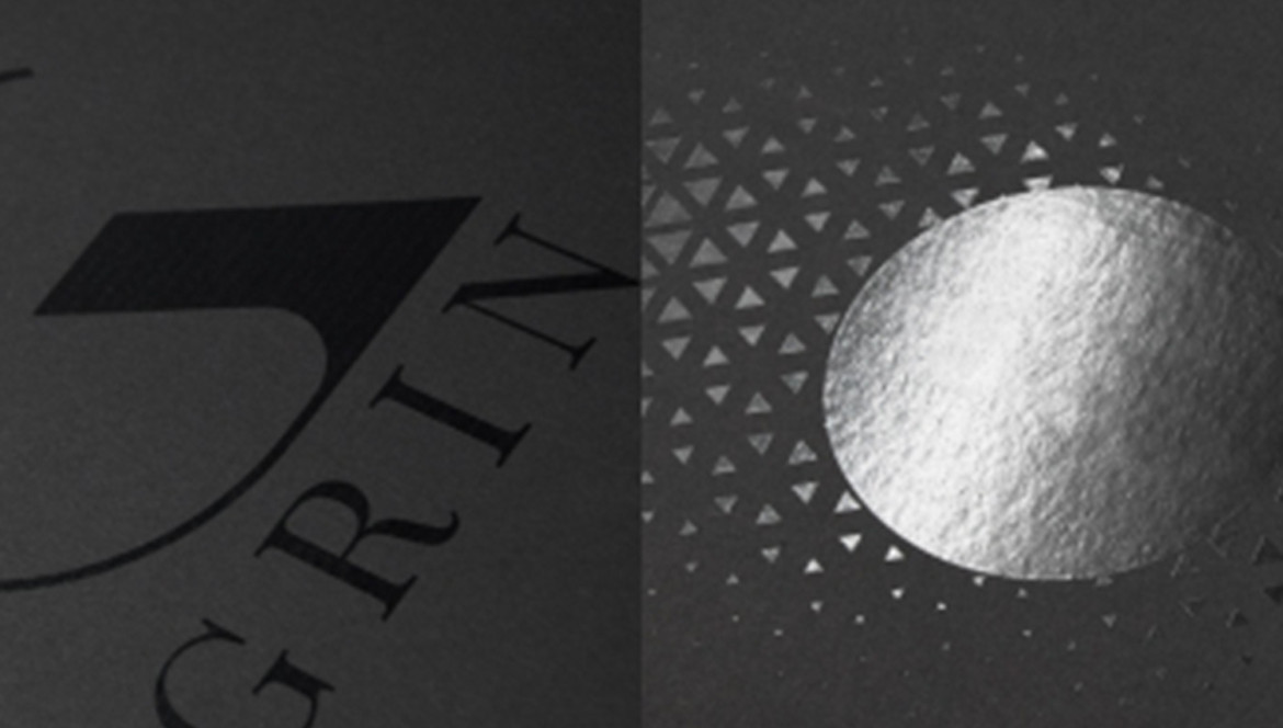 Black Printing and UV Coating on Black Boxes. Print Samples