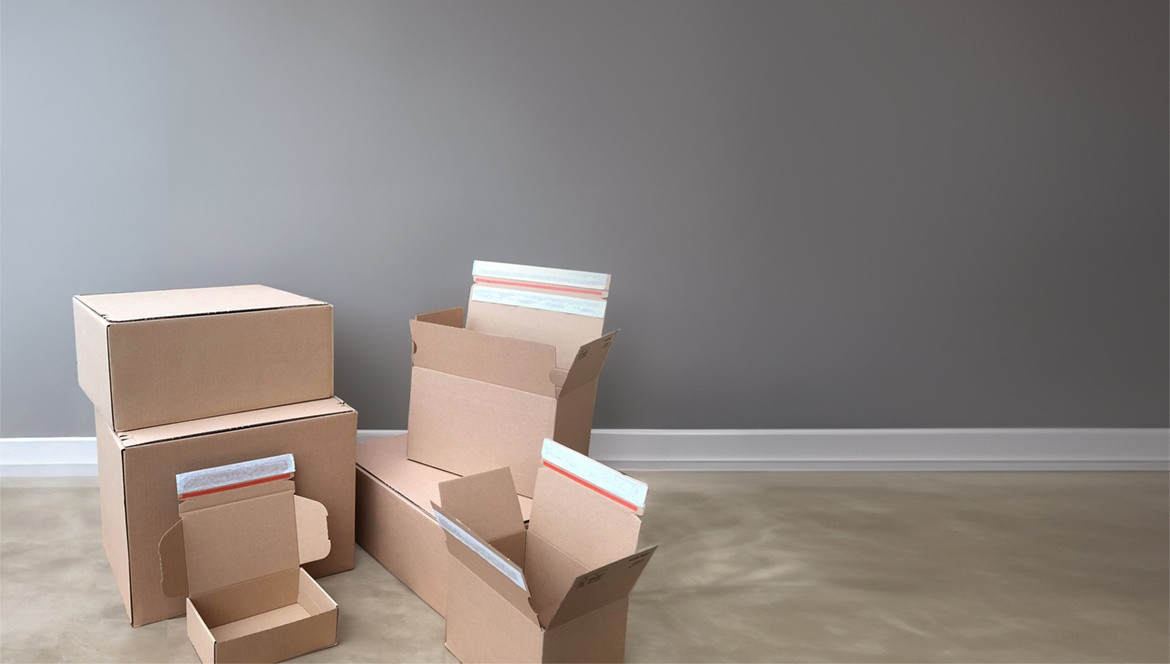 Arten und Größen von E-Commerce-Versandkartons