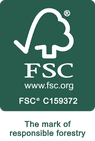 FSC-Logo, das nachhaltige Forstwirtschaft fördert